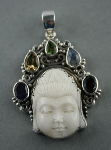Knochen carving buddha - knochen,