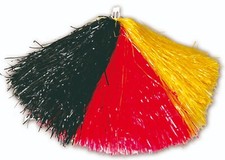 1 Stück Pompons Cheerleading Cheerleader Tanzwedel Puschel  Deutschlandfarben