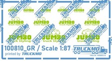 TRUCKMO Decals JUMBO truck