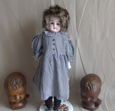 antike Brustkopf Puppe Kestner