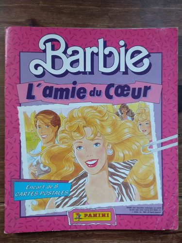 Panini album barbie die - barbie,
