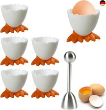 6 Stück Eierbecher und EIN