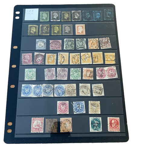Briefmarken altdeutschlands - briefmarken,