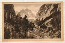 PK WIMBACHTAL mit Palfenhörnern Ramsau Berchtesgadener Alpen ungel. ALT TOP !