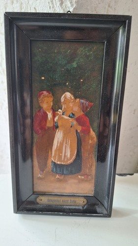 Altes antikes ölgemälde - altes,