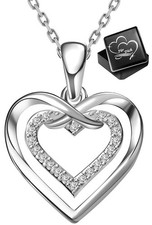 Herz Kette Anhänger 925