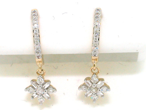Brillant creolen 585 gelbgold - creolen,