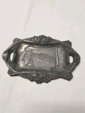 Antike Zinn Schale Jugendstil