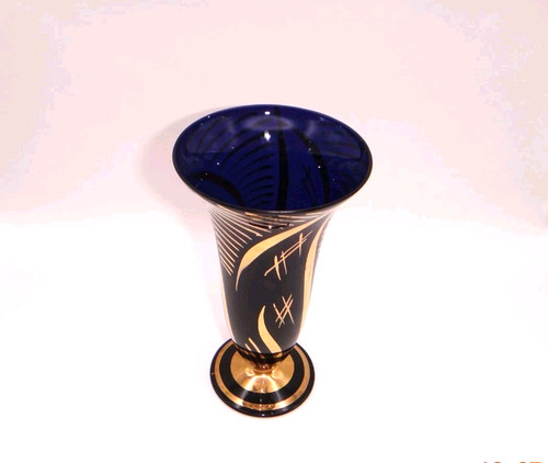 Art deco vase - art,