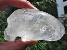 Klar Quarz Kristall Reisender