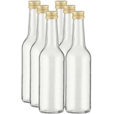 6 Glasflaschen 330 ml leere