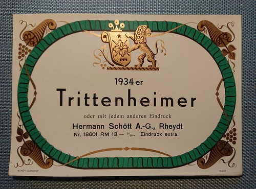 Altes weinetikett - altes,