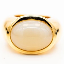 Schubart Ring 750/18K Roségold Mondstein ca. 25,27ct Gr. 63