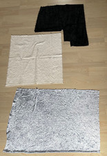 Stoff Chenille 3 Reststücke