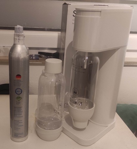 Wassersprudler mit zubehör - wassersprudler,