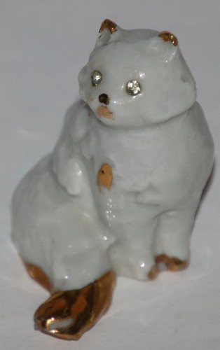 Porzellan katze capodimonte - katze,