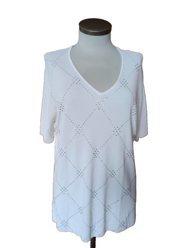 Top shirt kurzpulli - -,