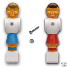 22 Kicker Figuren Kickerpuppen + Schrauben für 16mm