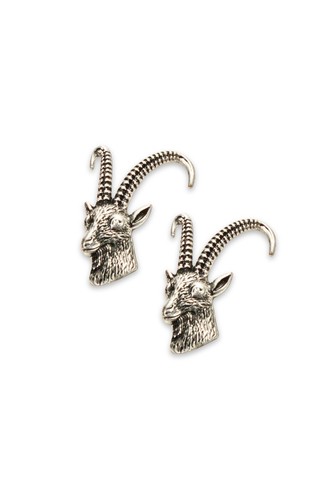 Ansteck pin 2er set gamsbock - ansteck-pin,