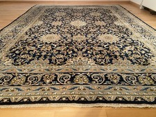 6282 Handgeknüpfter Keschan 350x260cm Orientteppich Carpet Tappeto Rug Nain