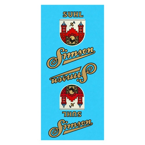 Set wasser abziehbilder simson - abziehbilder,