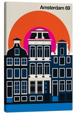 Leinwandbild Amsterdam 69 - Bo