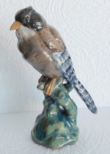 Alte keramikfigur vogel - keramikfigur,