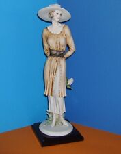Giuseppe  Armani Figur Lady elegante Dame mit Blumen Florence Capodimonte 
