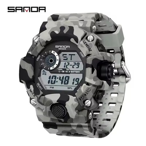 Sanda herren uhr digital 52mm - uhr,