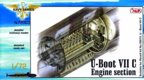Boot typ vii maschinenraum - typ,