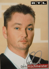 Autogramm deutscher Rechtsanwalt TV-Darsteller Dirk Küchmeister (121718)