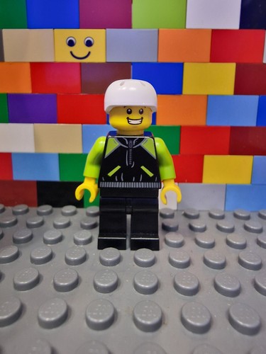Lego minifigur radfahrer - lego,