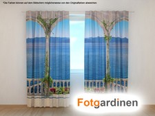 Fotogardinen "Meerblick"