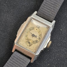 Art Deco Uhr Herren Stepped