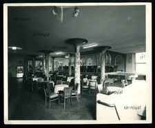 Cafe Restaurant Bar Kneipe Gastronomie Einrichtung - 1960er - Foto 15x13cm