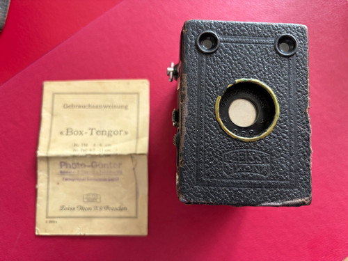 Zeiss ikon box tengor vintage - box,