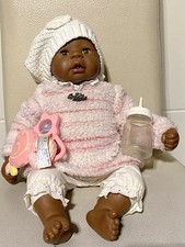 Zapf dunkle Puppe Spricht SET