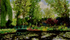 Mike Samson Monets Garten in