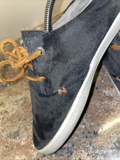 HUB Wildleder Sneaker in dunkelblau Gr 38