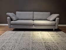 COR Sofa, Modell CONSETA, Stoff, Grau w. NEU!