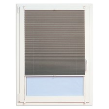 Plissee-Faltstore - taupe -