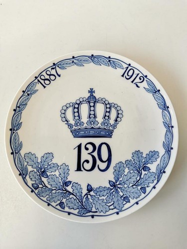 Meissen regimentsteller - meissen, "