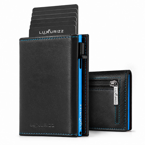 Slim wallet herren - rfid, schutz