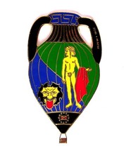 Ballon special shape pin - ballon, "special