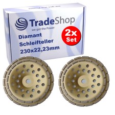 2x Diamant Schleiftopf Ø230mm