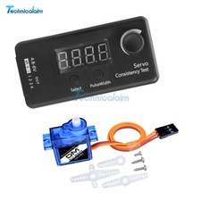 Digital Servo Tester 3 Modes ESC Consistency Tester / mini SG90 Servo Motor Gear