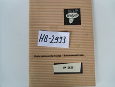 HB-2993 Betriebsanleitung und