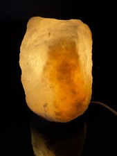 Himalaya Salzlampe Kristalllampe Salzkristall Lampe Nachttischlampe, Salzstein