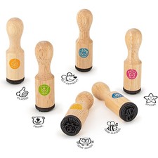 Lehrerstempel Holz 6