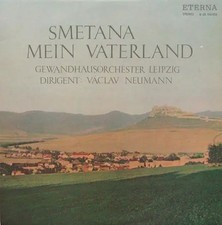 Smetana Mein Vaterland GATEFOLD /BLACK LABELS Eterna 2xVinyl LP